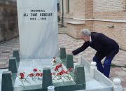 Ali Fuat Cebesoy  vefatının 58. yılı dolayısıyla Alifuatpaşa Mahallesi’nde bulunan kabri başında anıldı