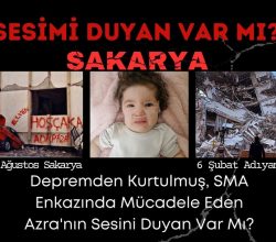 Azrayı SMA enkazı altında bırakmayalım