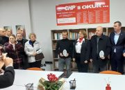 Cumhuriyet Halk Partisi (CHP) Sakarya  İl Kadın Kolları Kütüphane açılışı yaptılar