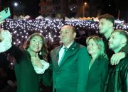 Ferizli’de Cengiz Kurtoğlu Rüzgârı: On Binlerce Kişi Ferizli’ye Akın Etti