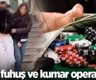 Fuhuş ve kumar operasyonları: 14 kadın kurtarıldı, 2 iş yeri mühürlendi