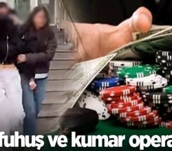 Fuhuş ve kumar operasyonları: 14 kadın kurtarıldı, 2 iş yeri mühürlendi