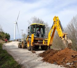SASKİ, Geyve’de heyelanda zarar gören hattını güçlü bir temelle sil baştan yeniledi