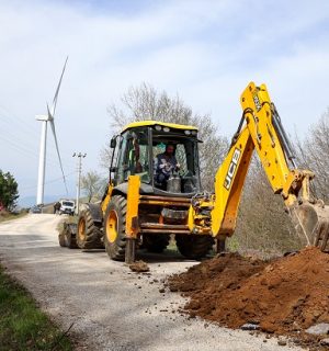 SASKİ, Geyve’de heyelanda zarar gören hattını güçlü bir temelle sil baştan yeniledi