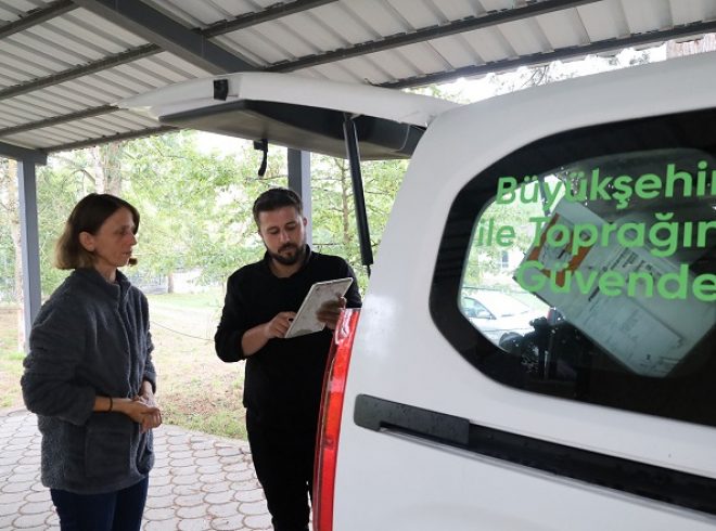 Büyükşehir’in toprak analizine son iki ayda 600 başvuru