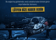 Büyükşehir’den “Sokakta Kimse Kalmasın” çağrısı