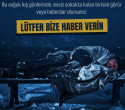 Büyükşehir’den “Sokakta Kimse Kalmasın” çağrısı