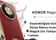 Dayanıklılığıyla Guinness Dünya Rekoru kıran HONOR Magic8 Lite Türkiye’de satışta