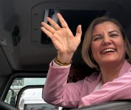 Başkan Fatma Kaplan Hürriyet’in yüzü gülüyor