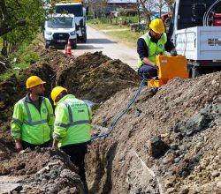 Kaynarca Osmanlı Mahallesi’nin ana iletim hattı SASKİ ile güvence altına alınıyor