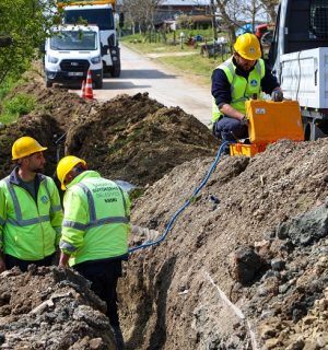 Kaynarca Osmanlı Mahallesi’nin ana iletim hattı SASKİ ile güvence altına alınıyor