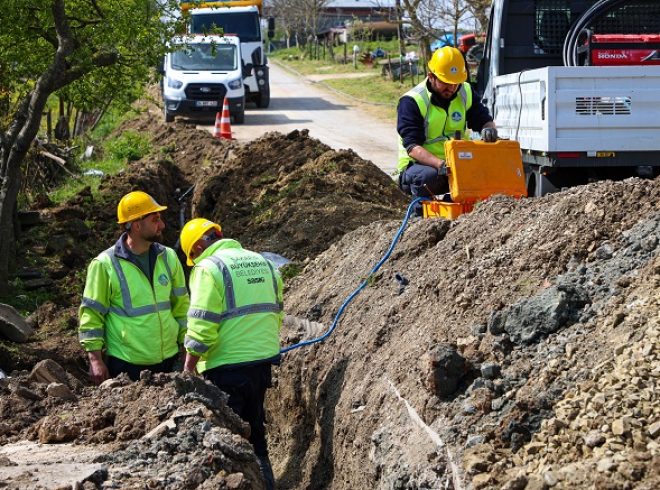 Kaynarca Osmanlı Mahallesi’nin ana iletim hattı SASKİ ile güvence altına alınıyor
