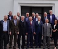 Sakarya Kent Şurası Başkanı Erol Öztürk Hacıeyüpoğlu ve kent şurası üyeleri Başkan Yusuf  Alemdar’ı ziyaret ettiler