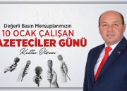Başkan Ata’dan 10 Ocak Çalışan Gazeteciler Günü Mesajı