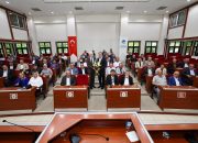 Başkan Alemdar, Sakarya Muhtarlar Federasyonu Başkanı Erdal Erdem ve Adapazarı muhtarlarını ağırladı