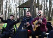 Özel bireyler doğayla iç içe bir gün  geçirdi