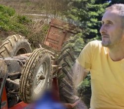 Erol Durdurmuş (46) traktörün altında kalarak can verdi