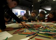 OSM’de miniklerin rengârenk sanat buluşması