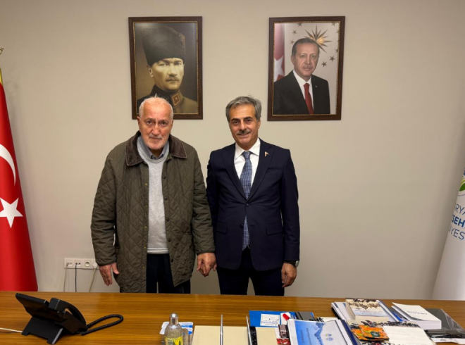 Yurt Partisi  Genel Başkanı Sadettin Tantan  Başkan Alemdarı’ı ziyaret etti