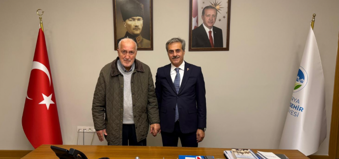 Yurt Partisi  Genel Başkanı Sadettin Tantan  Başkan Alemdarı’ı ziyaret etti
