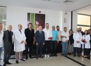 SEAH Nefroloji Servisi Diyaliz Ünitesine, hayırsever iş insanları tarafından 4 adet hemodiyaliz cihazı bağışı yapıldı.