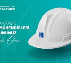 19 Aralık “İnşaat Mühendisleri Günü” Kutlu olsun