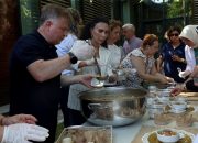 SGM’de en lezzetli ikram ve  anlamlı bir mesaj