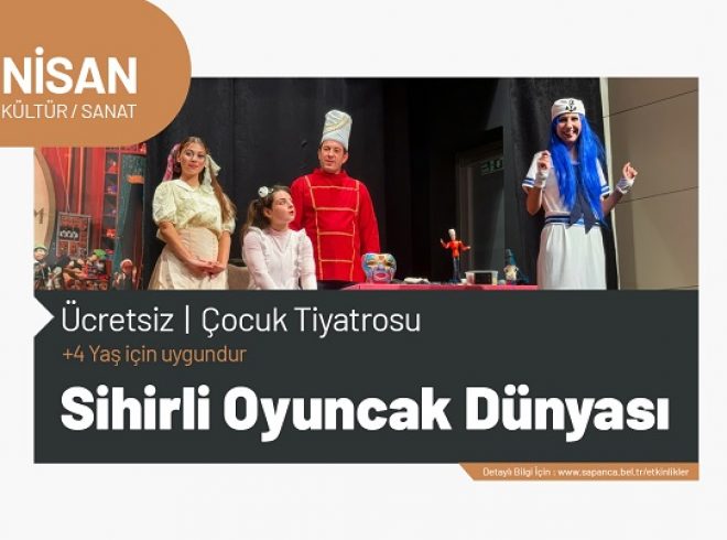 Sapanca’da Minikler İçin Ücretsiz Tiyatro