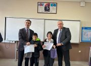 Söğütlüde karne heyecanı