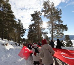 TÜRKİYE, SARIKAMIŞ’TA ŞEHİTLER İÇİN YÜRÜDÜ