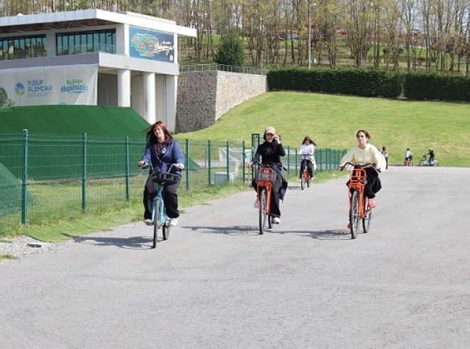 Bisiklet Vadisi’nde liselilere bilim ve sanat dolu etkinlik