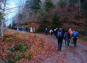 Sonbaharın büyüleyici renkleri arasında 14 kilometrelik unutulmaz rota